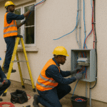 techniciens électriques à Kinshasa par EMC Engineering rdc